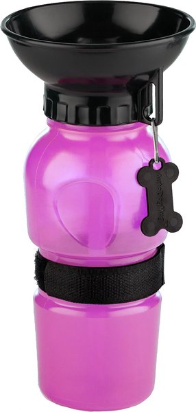 Highwave AutoDogMug Portable Dog Water Bottle and Bowl， 20-oz bottle