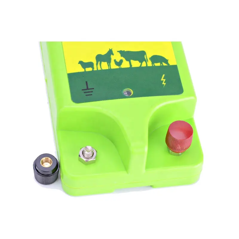 Farm equipment portable 12v electric fence energizer for farm fencing