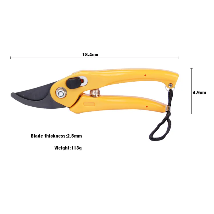 Best Sell Professional Hand Garden Shears Bonsai Curved Pruning Scissors