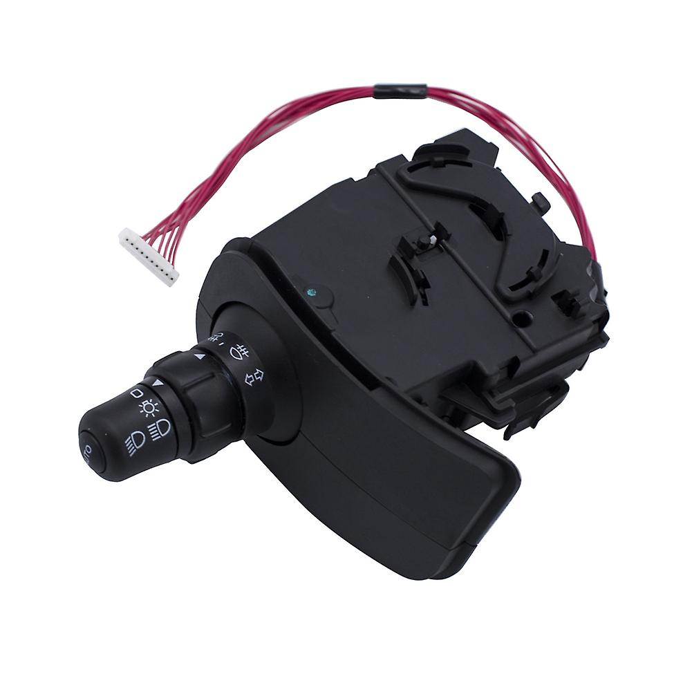 Indicator Switch Stem Headlamp Combination Switch For Renault Clio Iii Mk3 2006-on 8201590638 7701057090 Black