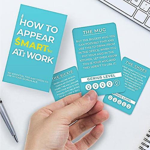 Gift Republic How To Appear Smart At Work Card Game