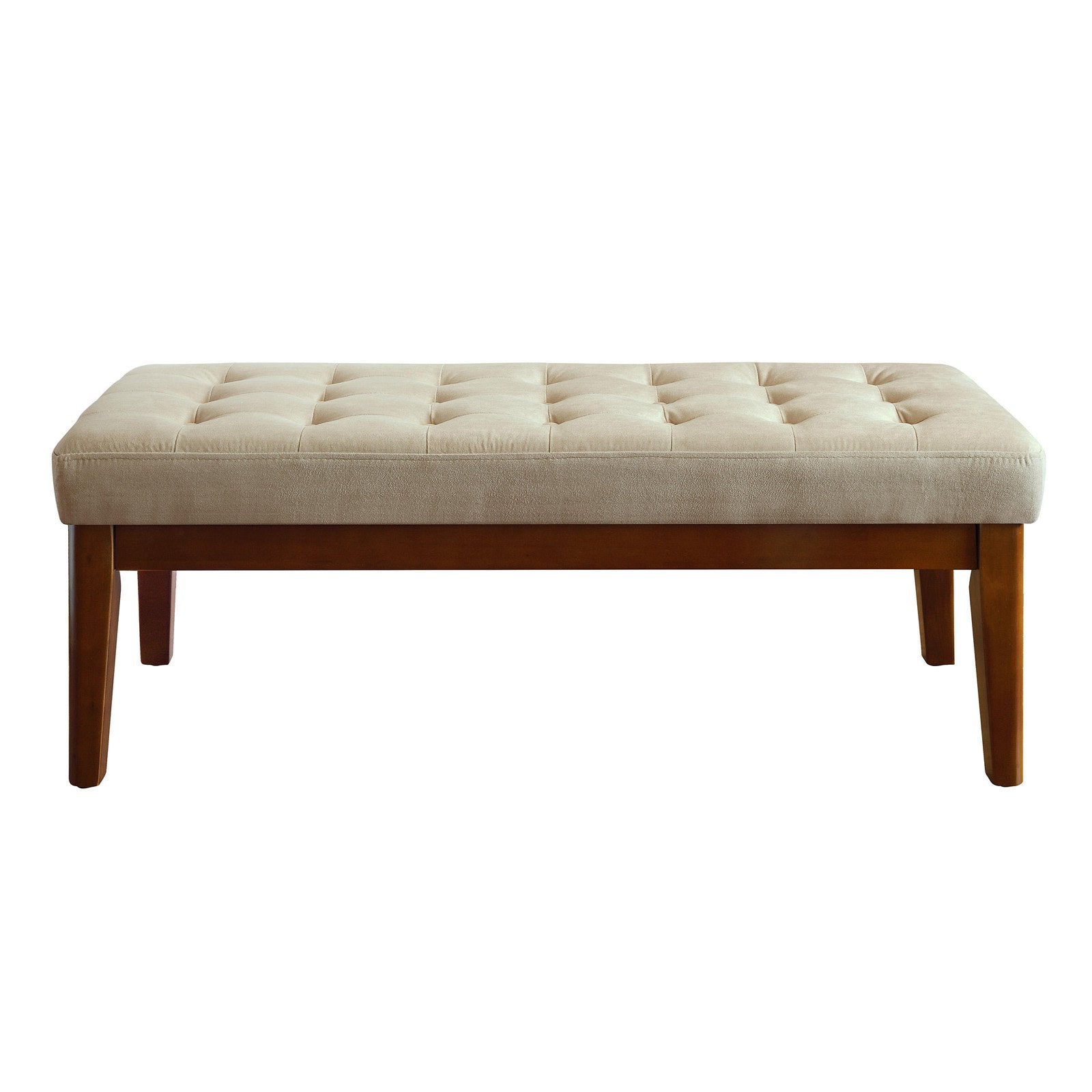 Elle Decor Claire Tufted Bedroom Bench