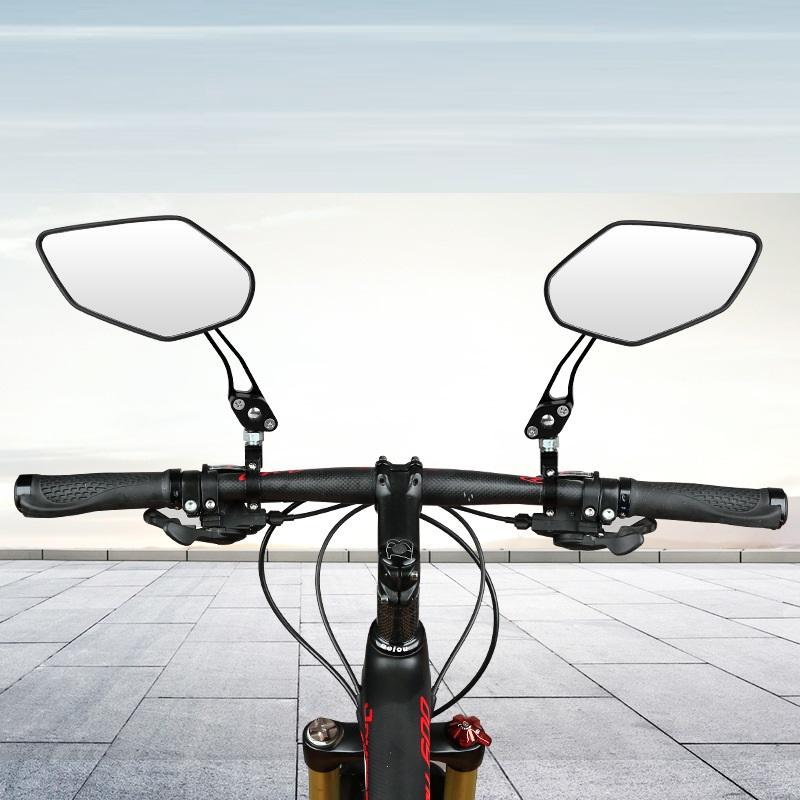 360 Degree Adjustable Bicycle Rearview Mirror Bike Handlebar Side Mirror