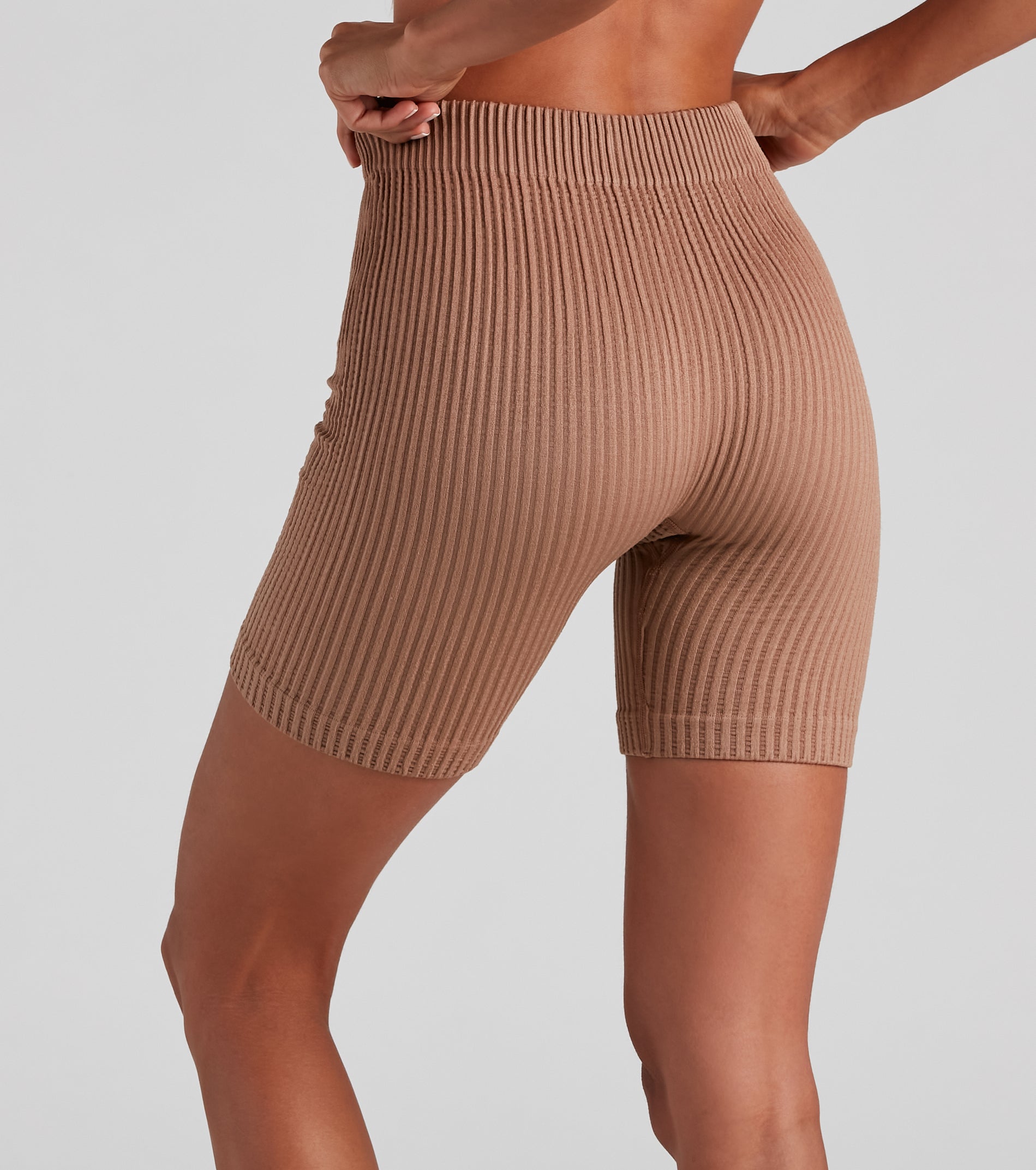 Life Of Leisure Rib Seamless Shorts