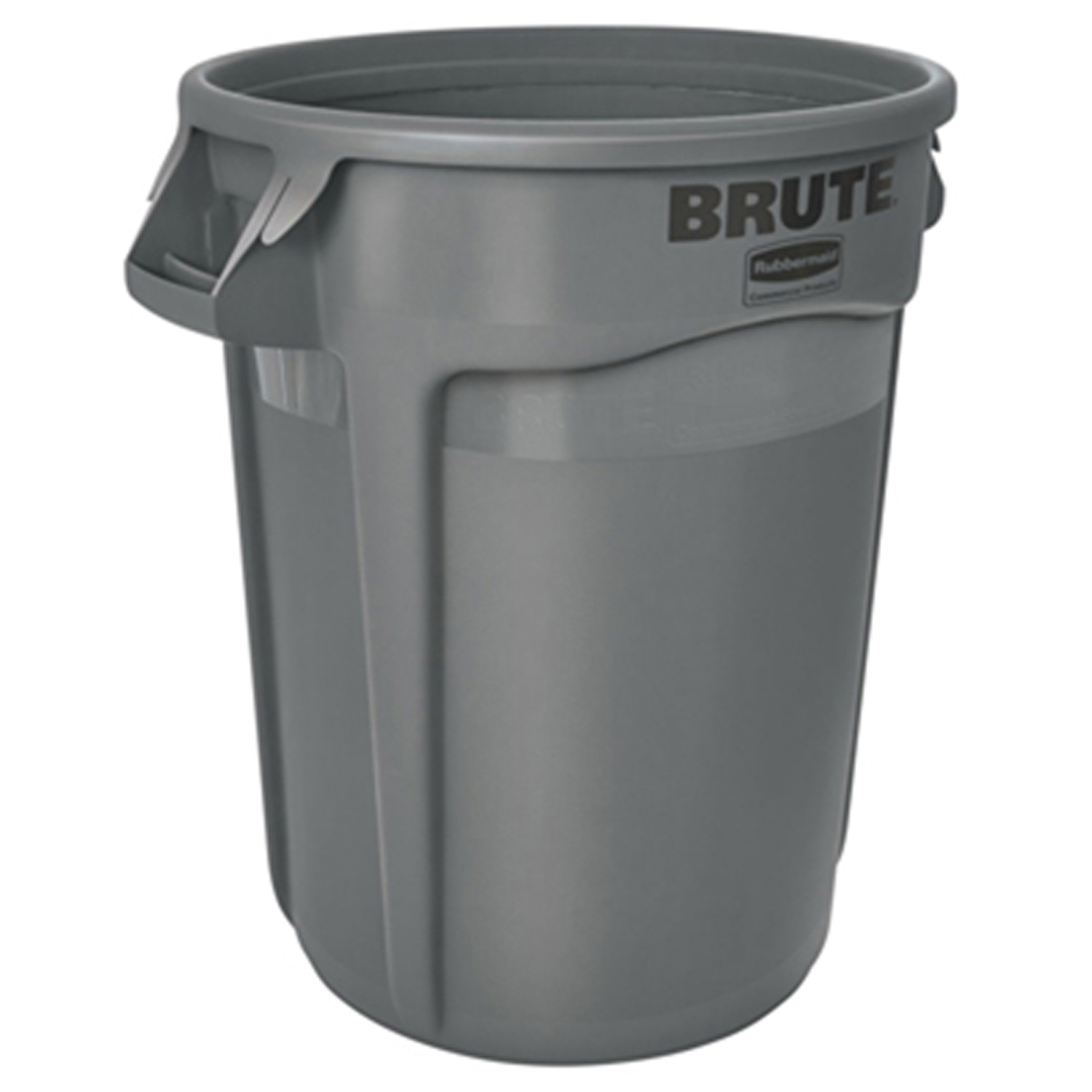 Rubbermaid Brute Gray 32 Gallon Plastic Garbage Can