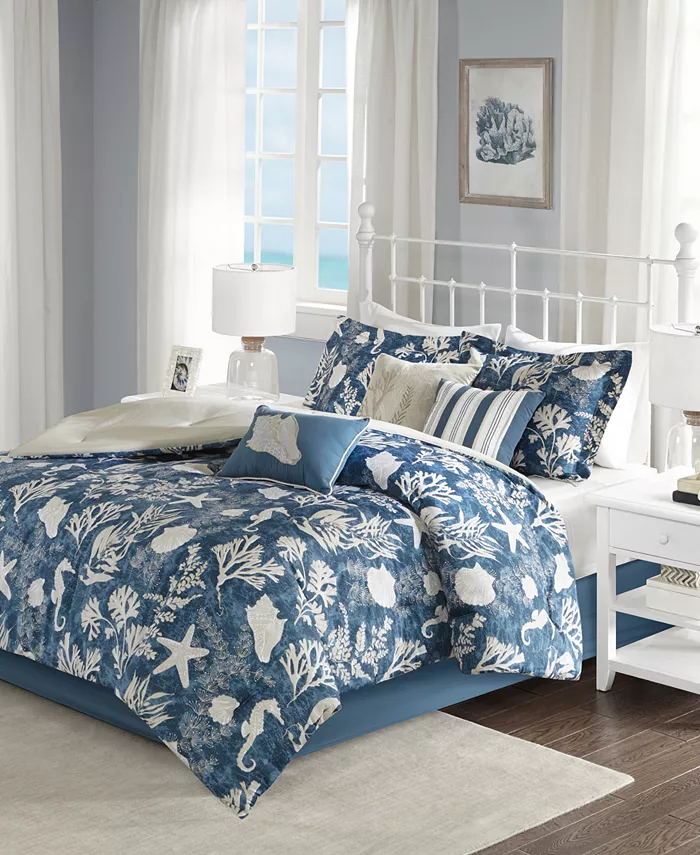 Madison Park Cape Cod 7-Pc. Comforter Set， Queen