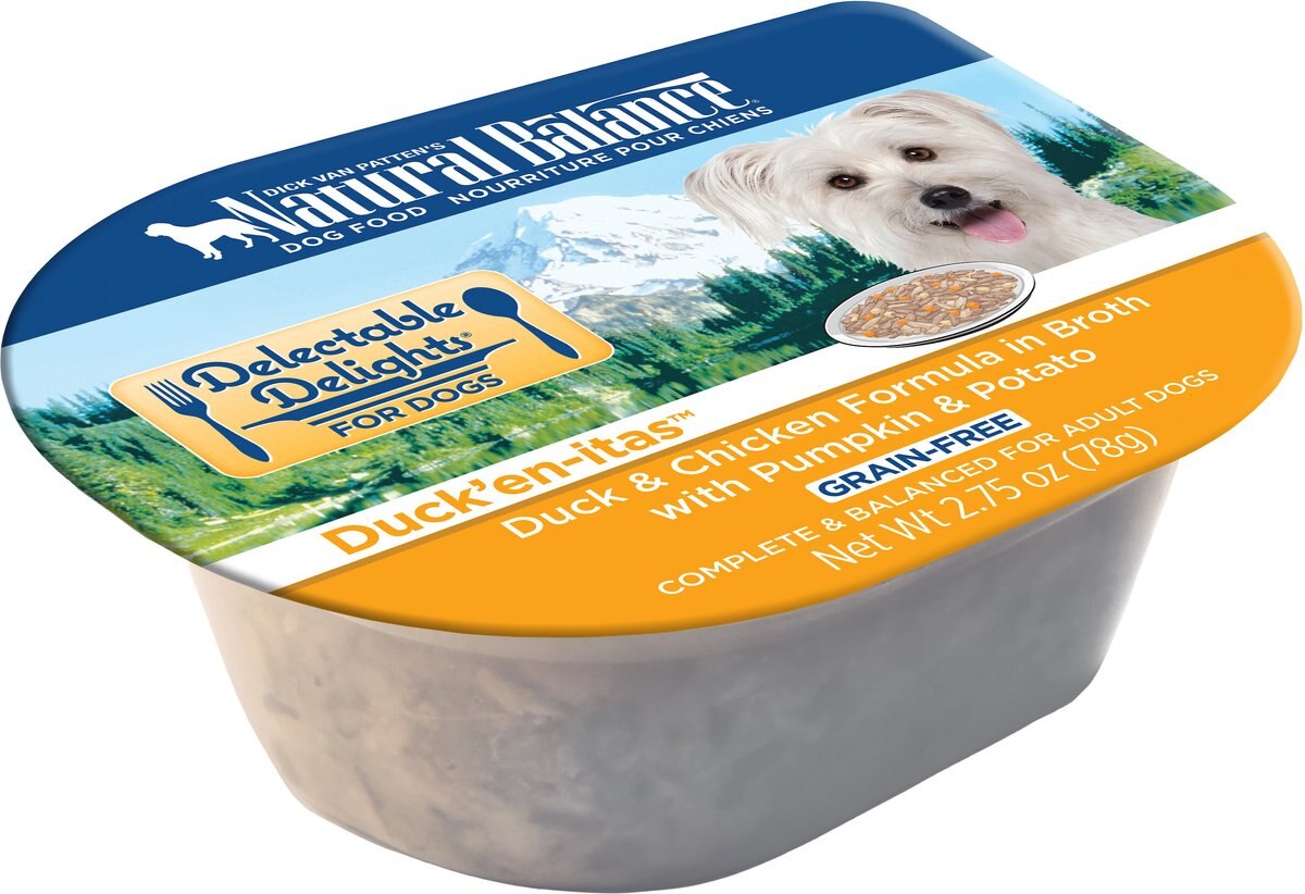 Natural Balance Delectable Delights Duck'en-itas Grain-Free Wet Dog Food