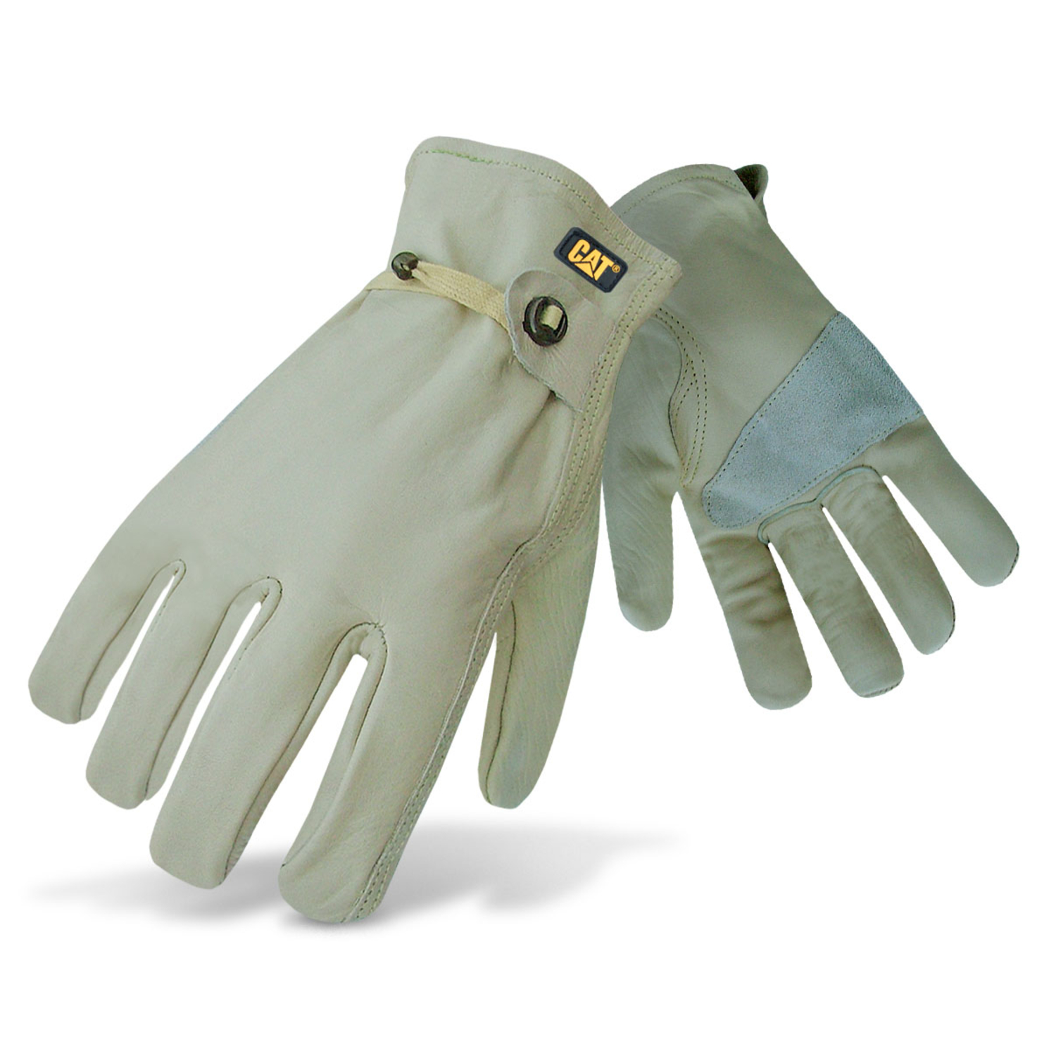 CAT Men\u0027s Indoor/Outdoor Gunn Cut Driver Gloves Tan XL 1 pair