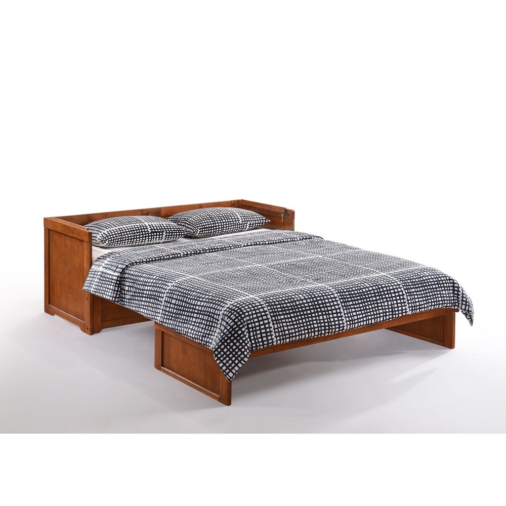 Night And Day Furniture Kobe Full size Futon Frame with 7 inch Mattress