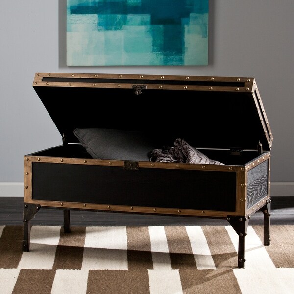 SEI Furniture Azul Travel Trunk Coffee Table