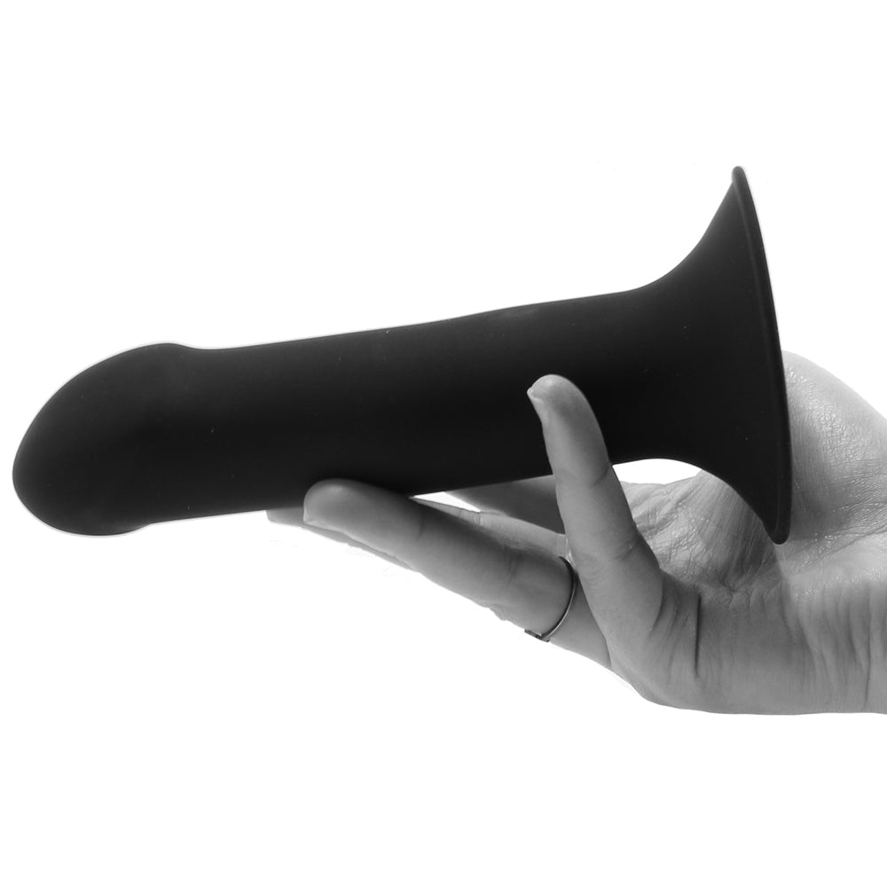 Squeeze-It Phallic Dildo in Black