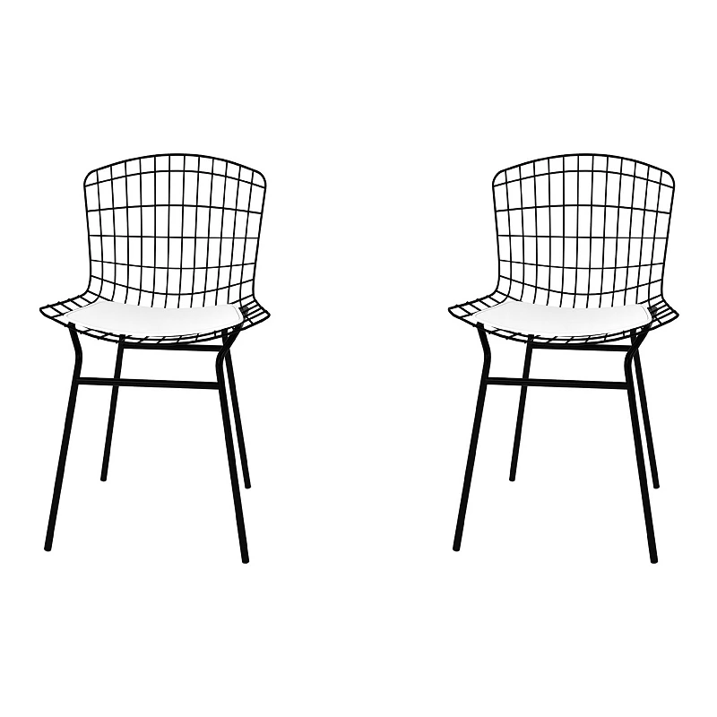 Manhattan Comfort Madeline 2-Piece Chair Set