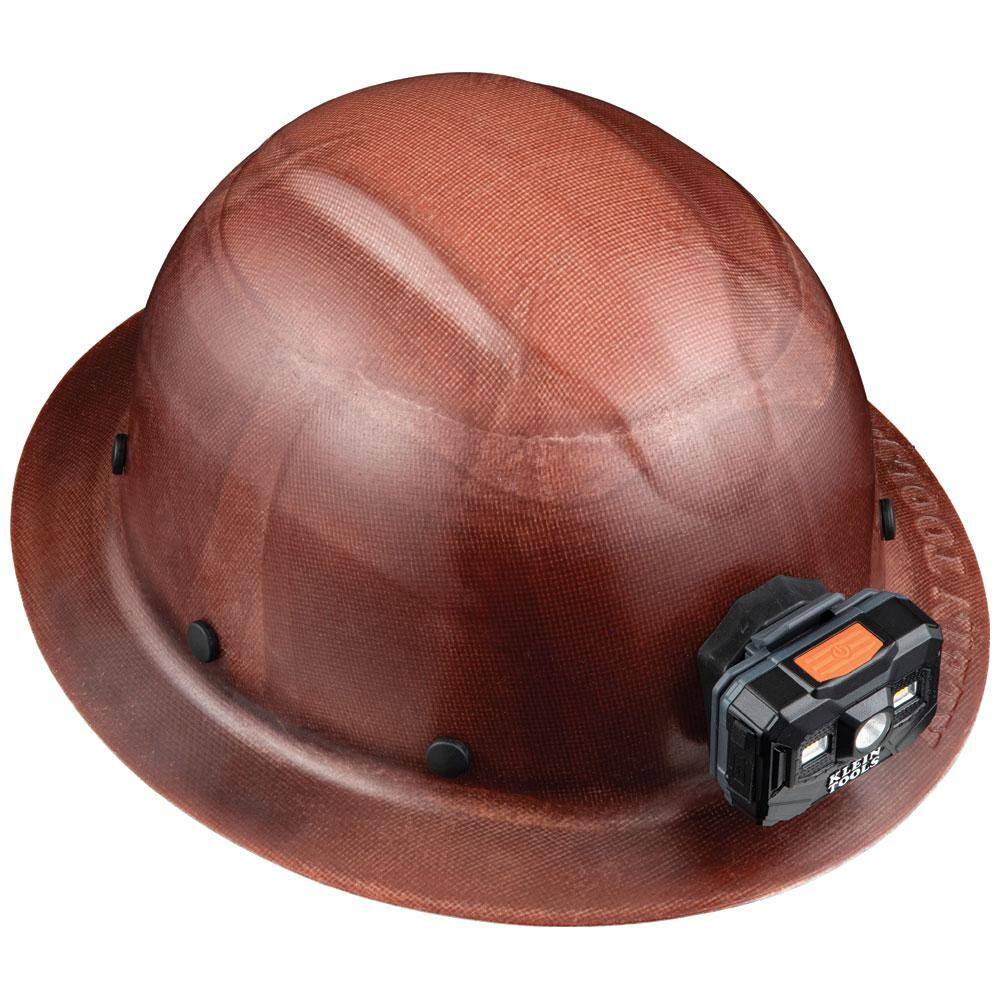 Klein Tools KONSTRUCT Series Hard Hat Full-Brim Class G Rechargeable Headlamp 60447