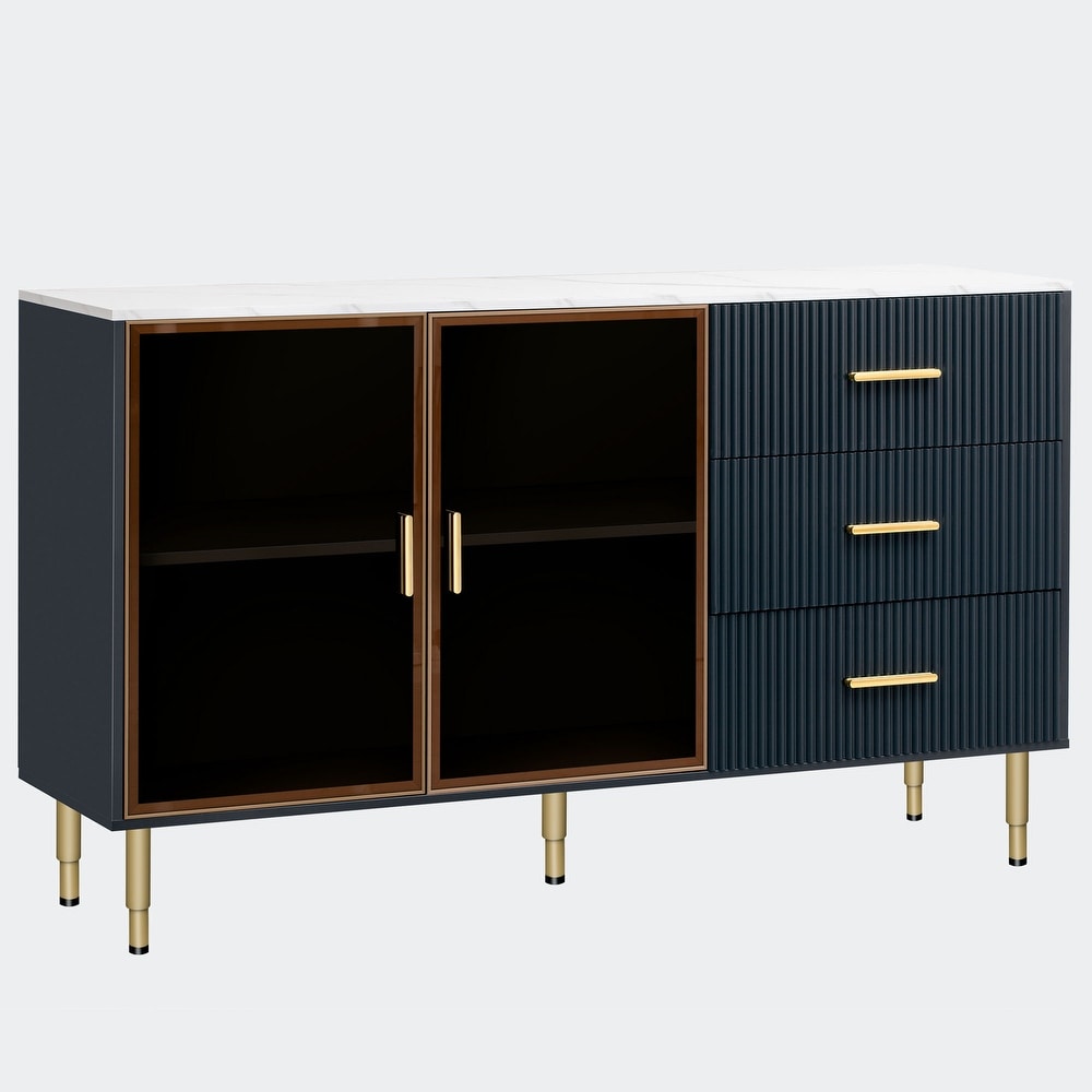 Sideboard MDF Buffet Cabinet