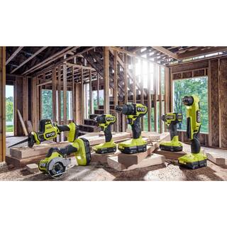 RYOBI ONE+ HP 18V Brushless Cordless Compact 12 in. DrillDriver 4-Mode 38 in. Impact Wrench (2) 1.5 Ah Batteries Charger PSBDD01K-PSBIW01B