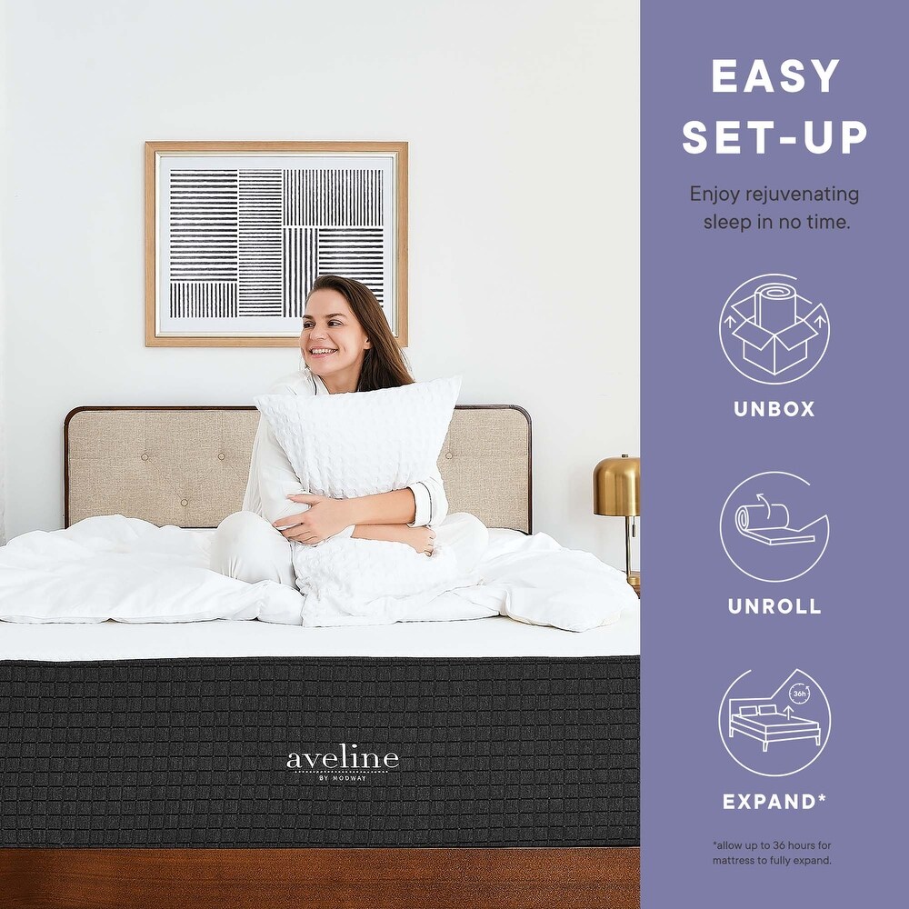 Aveline 10 inch Gel Memory Foam Mattress