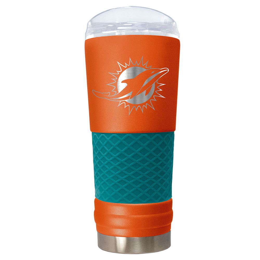 Miami Dolphins Vacuum Insulated Powder-Coated Tumbler