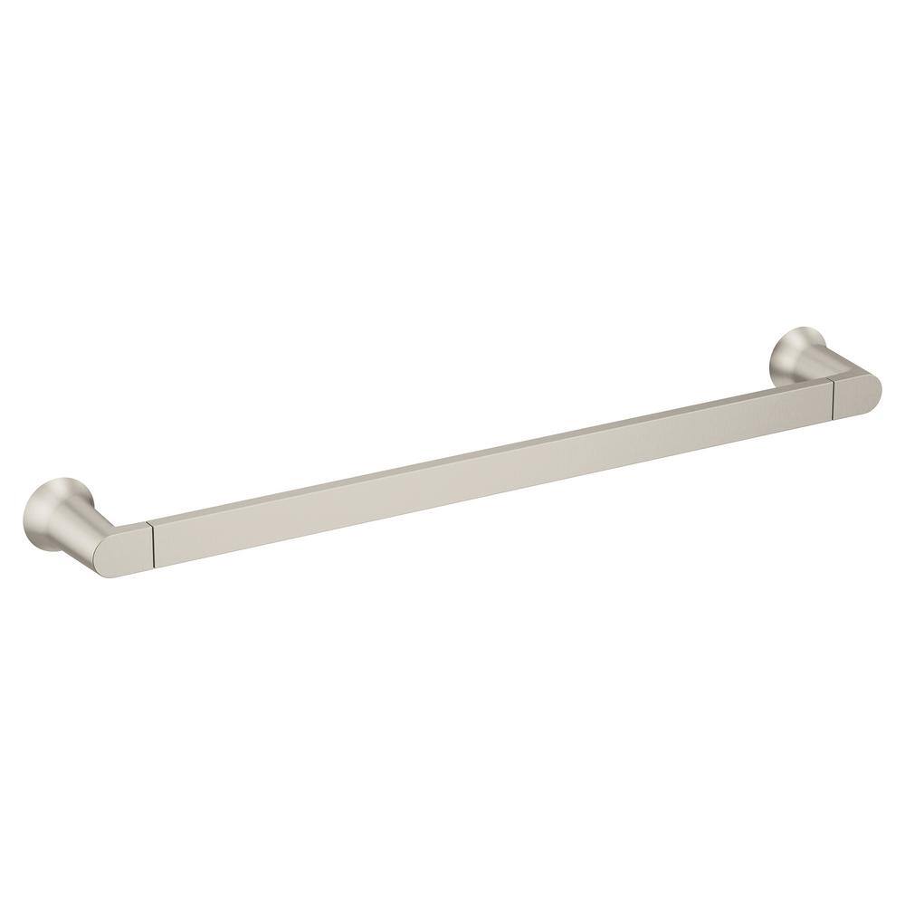 MOEN Genta 18 in. Towel Bar in Brushed Nickel BH3618BN