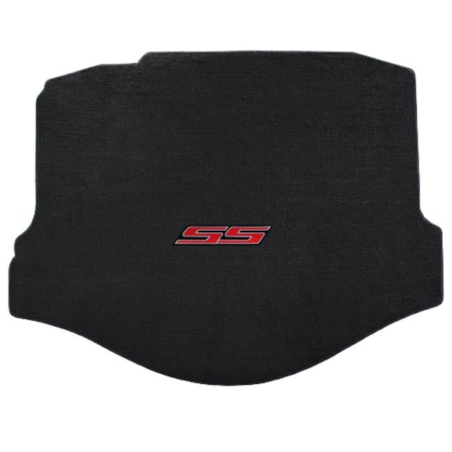 Lloyd Mats 620008 Camaro 2010-2015 Coupe Trunk Ebony Velourtex SS Logo Mat