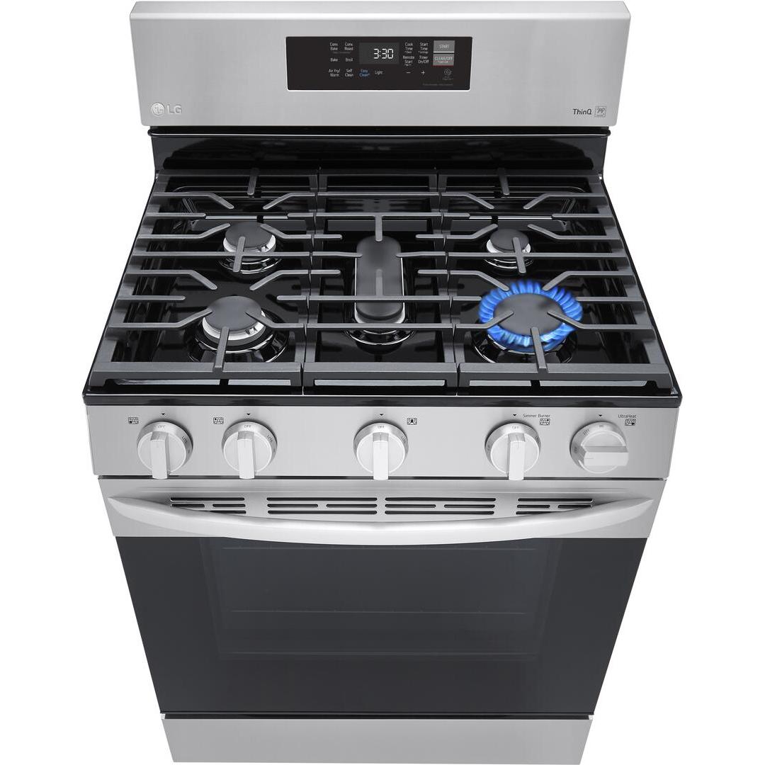 LG 30-inch Freestanding Gas Range with Convection Technology LRGL5823S