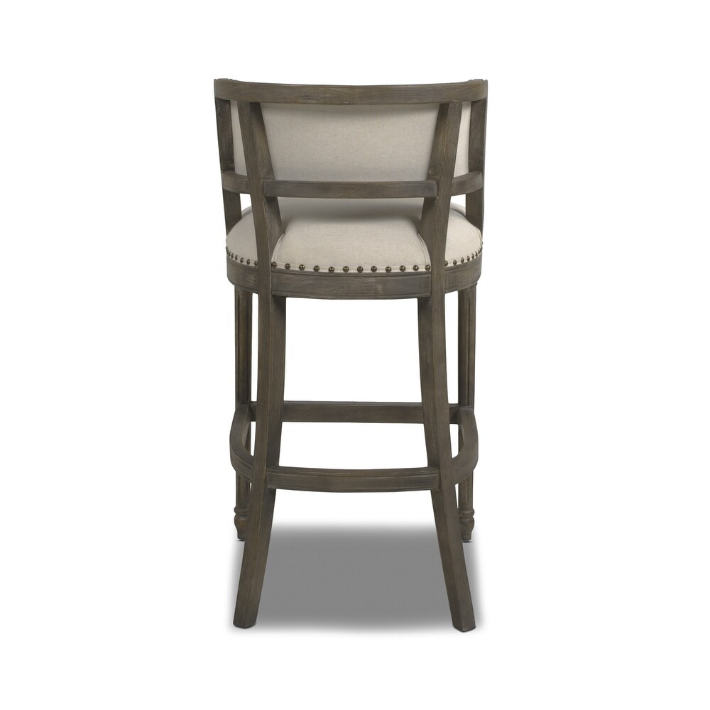 Paris Farmhouse Counter and Bar Stool with Backrest