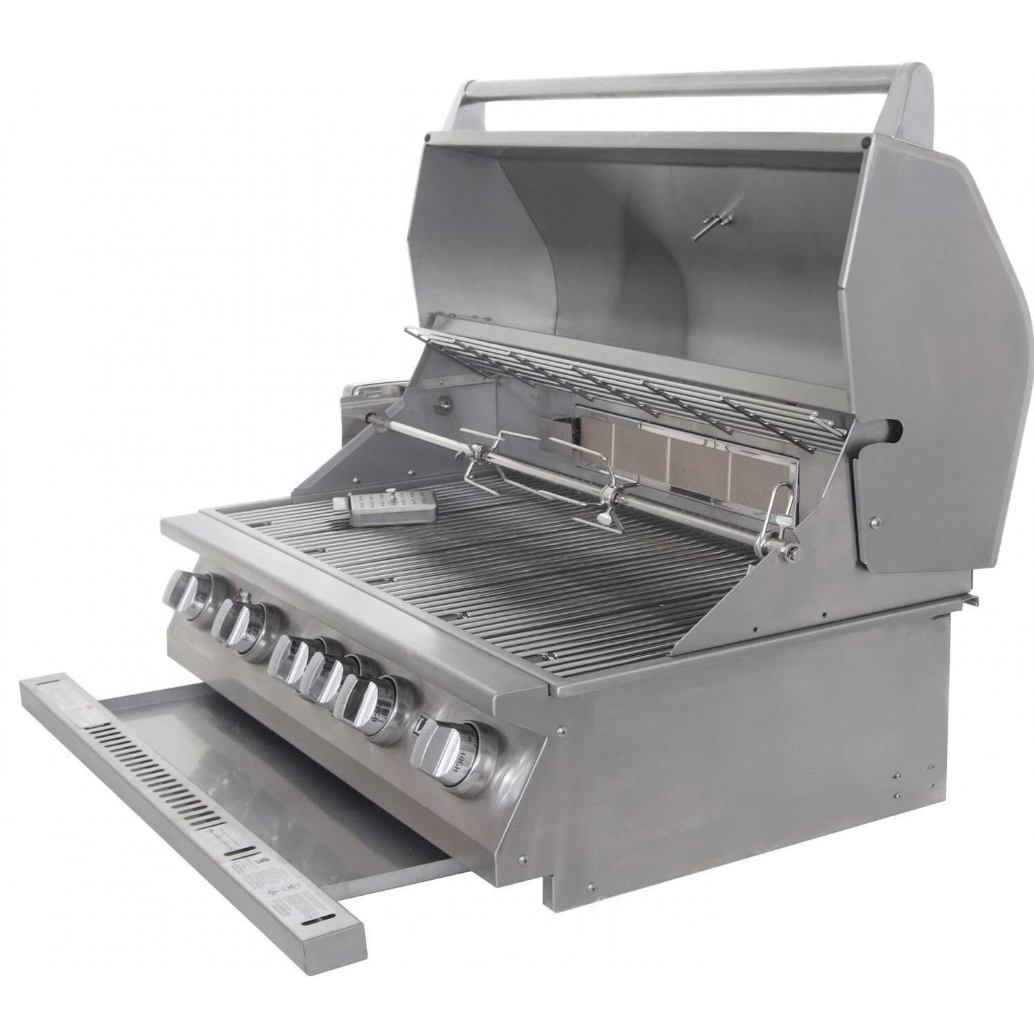 Lion L90000 40-Inch Stainless Steel Built-In Propane Gas Grill