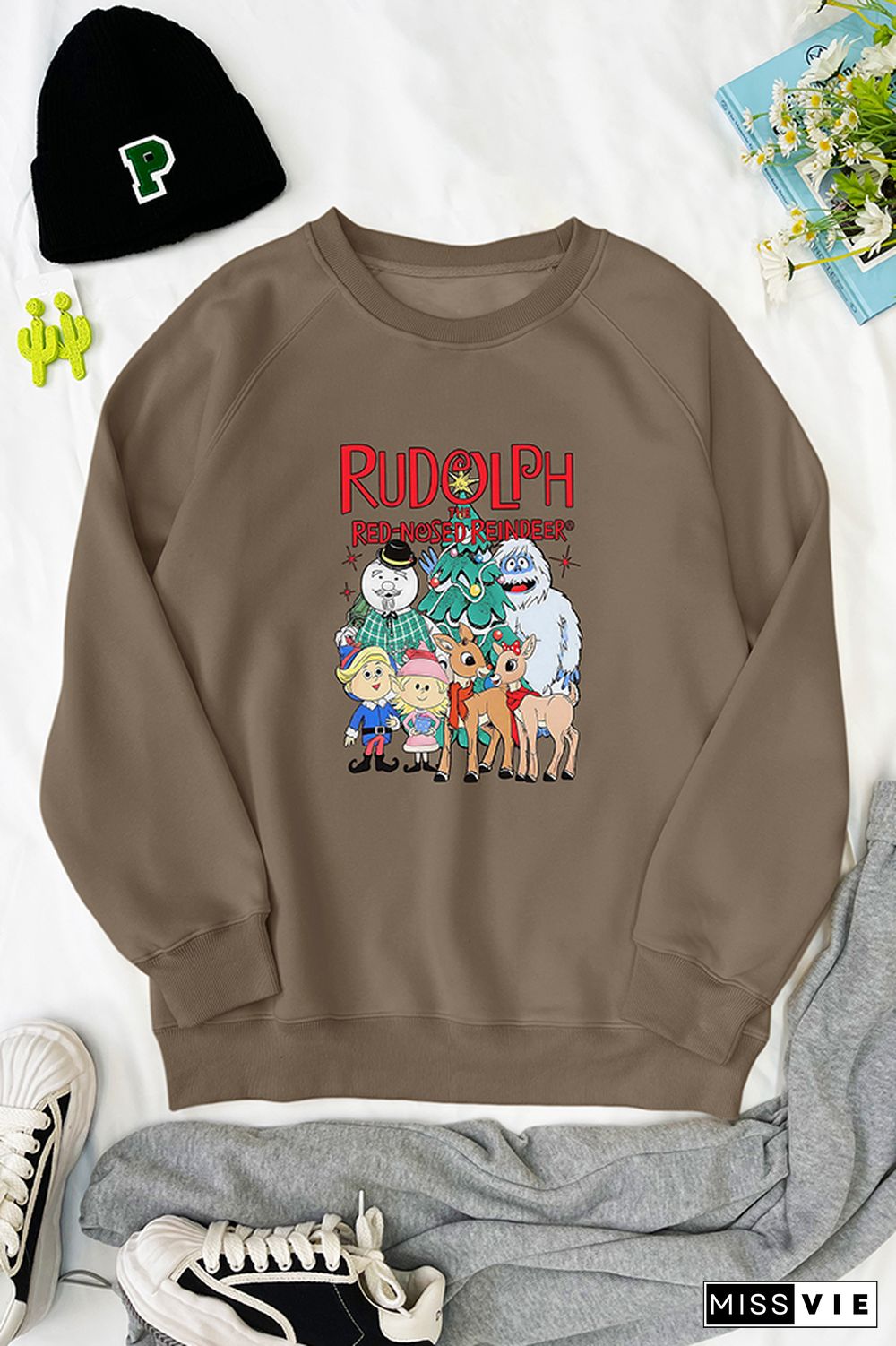 Rudolph The Red Nosed Reindeer Christmas Sweatshirt Wholesale