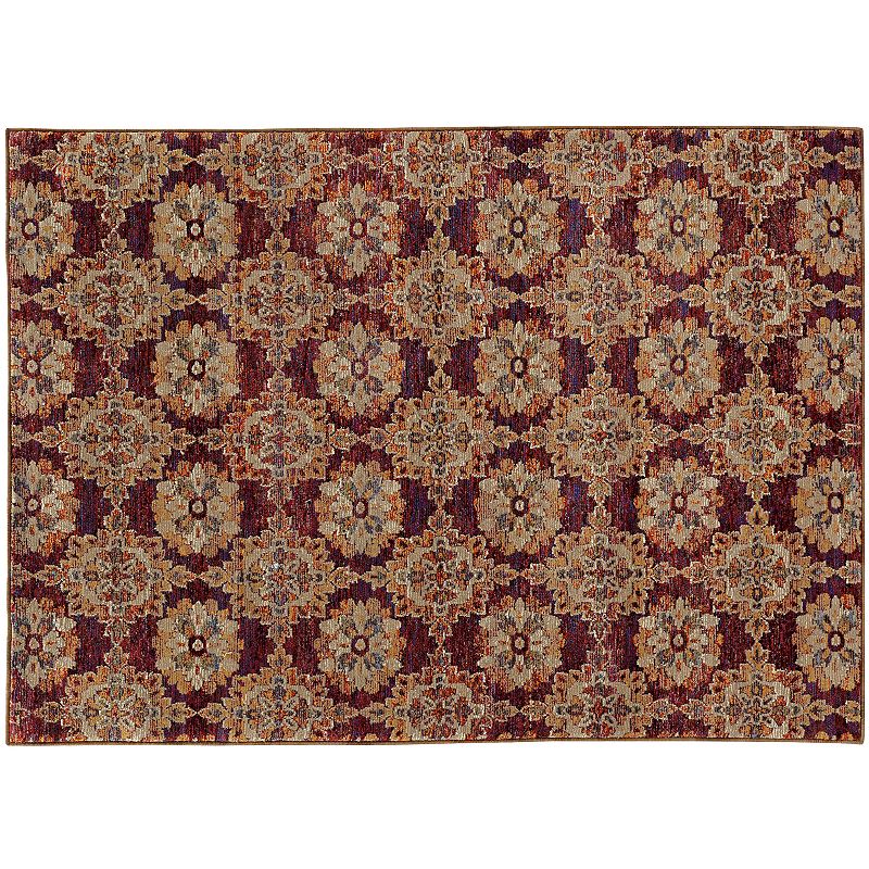 StyleHaven Alexander Floral Panel Medallions I Rug