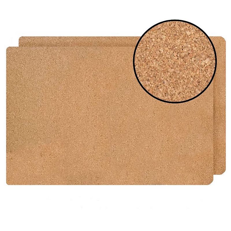 Dainty Home Marble Cork 12 x 18 Placemats Set Of 4