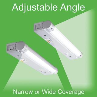 ETi 18 in. 9-Watt LED Under Cabinet Light Grow Light Adjustable Beam Angle 3 CCT and Grow Mode Indoor Gardening (5-Pack) 53508101-5PK