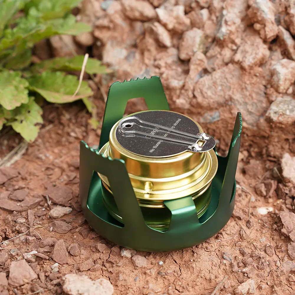 High Quality Outdoor Camping Backpacking Brass Cooking Stove Portable Ultralight Mini Tourist Alcohol Stove