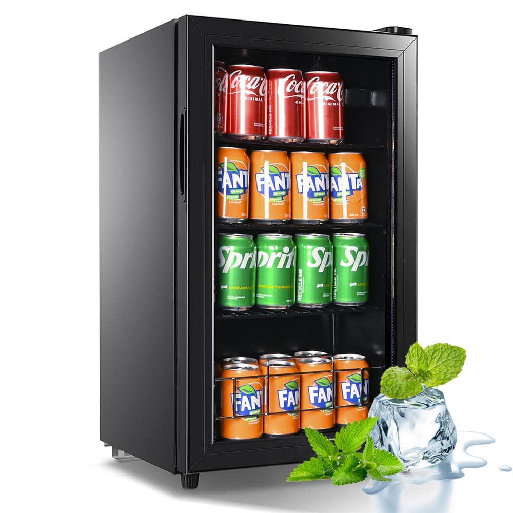 Edendirect 1575 in 60Bottle Wine and 120Can Beverage Cooler Mini Refrigerator for Soda Water Beer Wine for Home Dorm