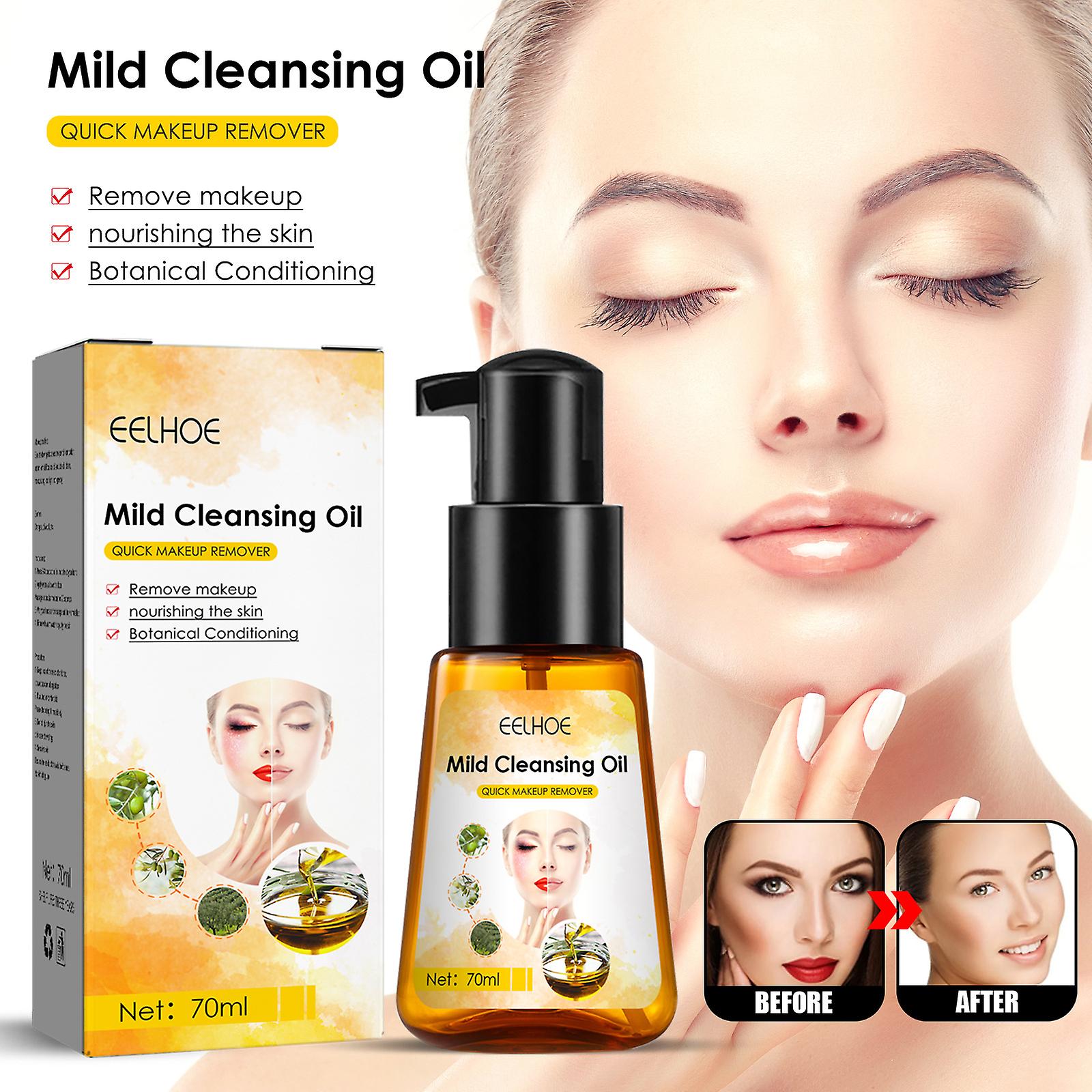 Cleansing Oil Gentle Cleansing Oil: Gentle Refreshing And Non-oily Deep Cleansing Cleansing Oil Eyes Lips Face