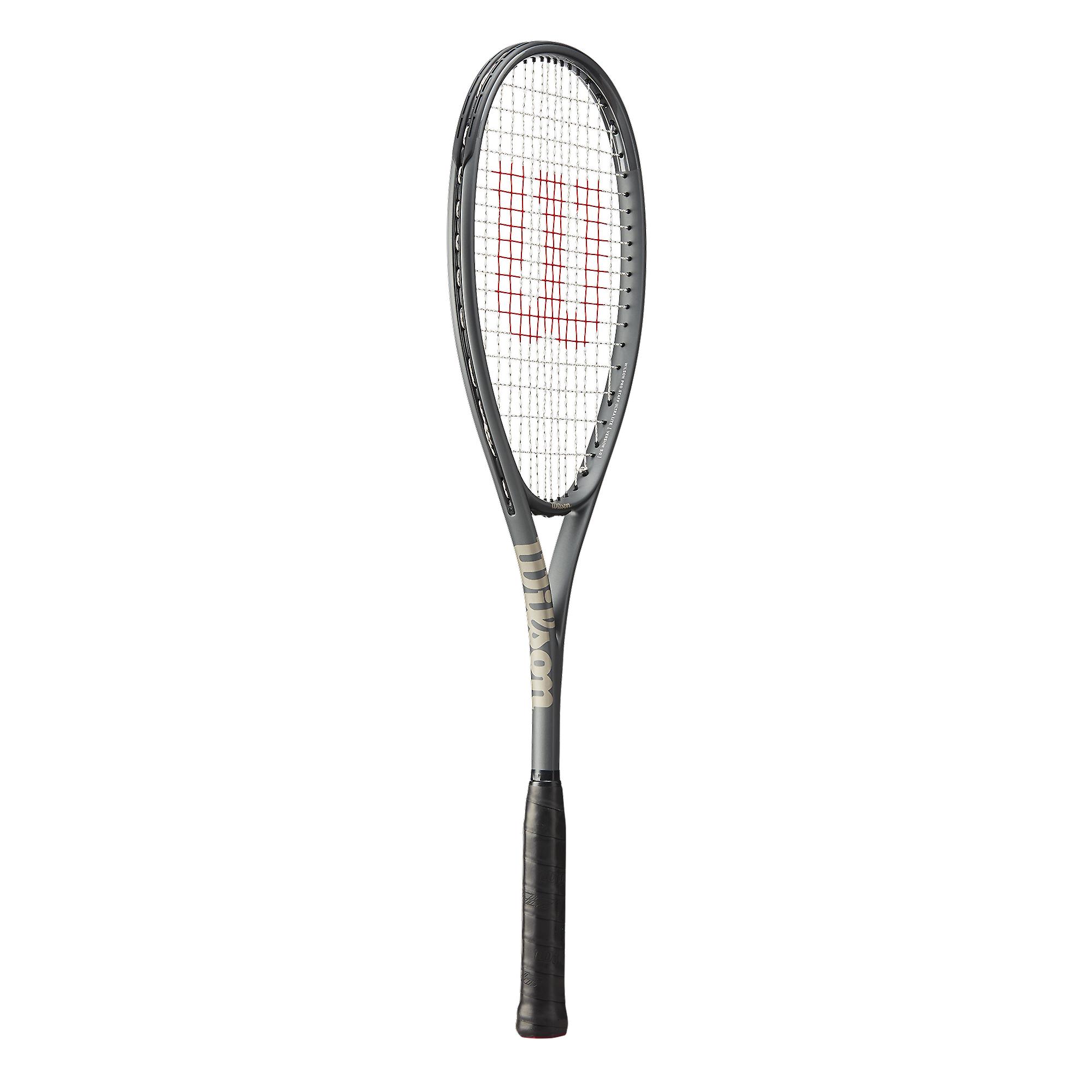 Wilson ripper 135 gold blx squash racket + cover