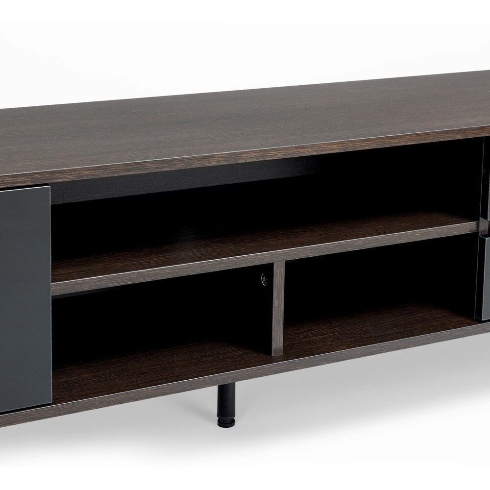 TV stand with Storage and LED Lights