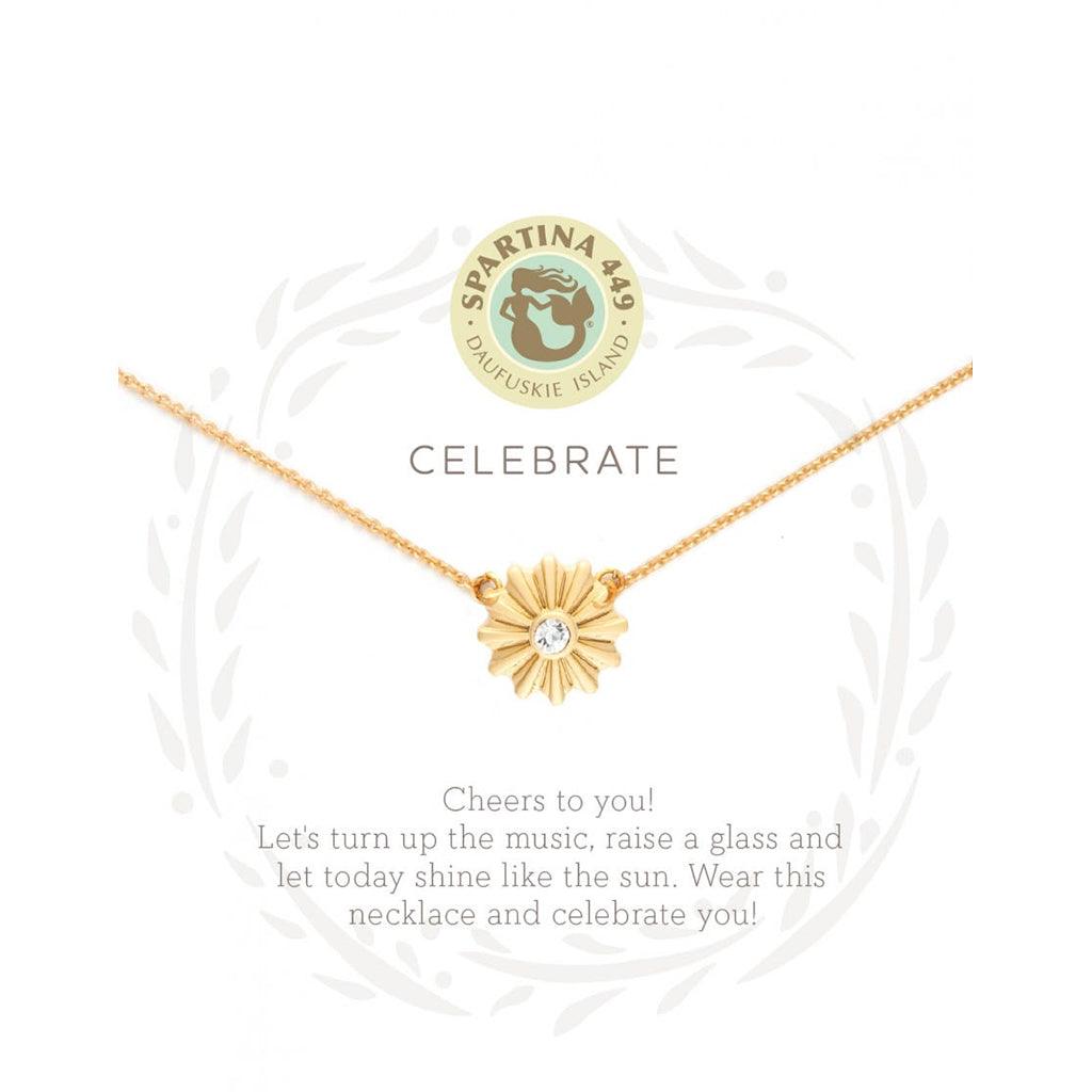 Spartina  Sea La Vie Celebrate Necklace in Gold