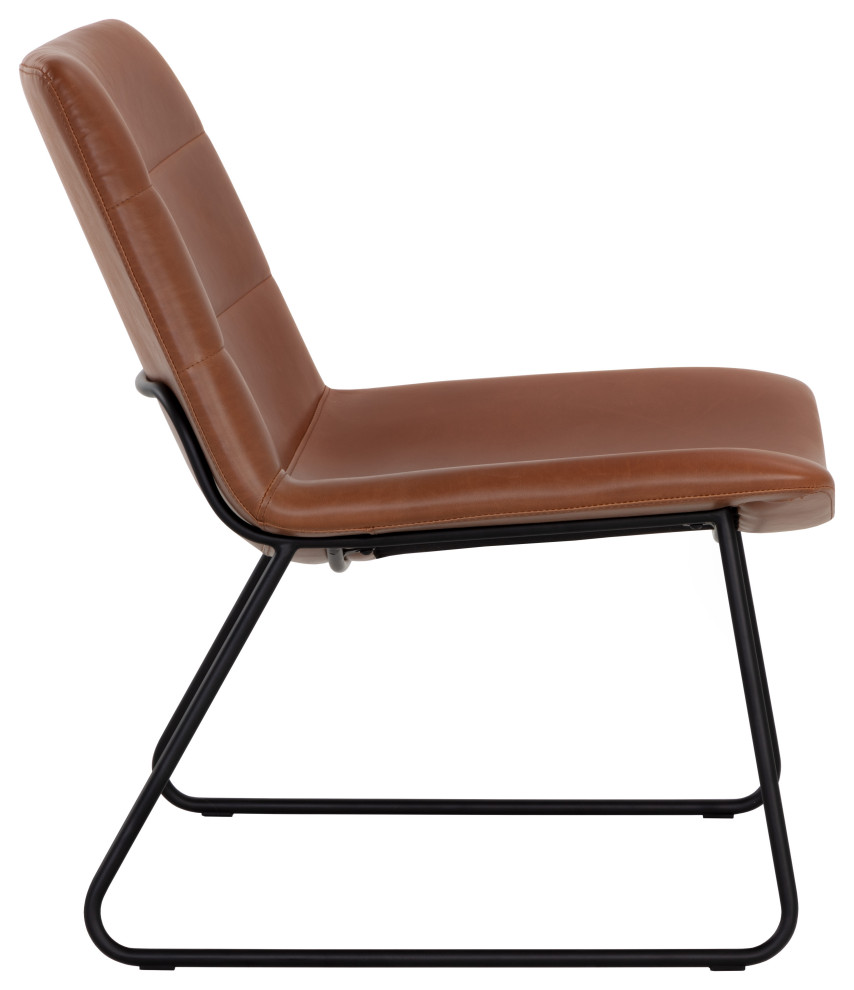 Farren Lounge Chair Hazelnut   Transitional   Armchairs And Accent Chairs   by Sunpan Modern Home  Houzz