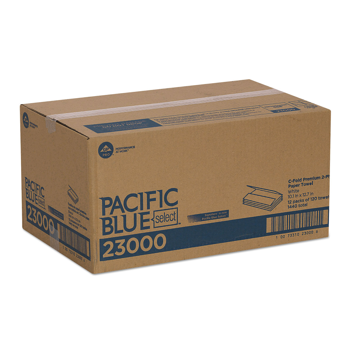 Pacific Blue Select C-Fold Paper Towels by Georgia Pacificandreg; Professional GPC23000