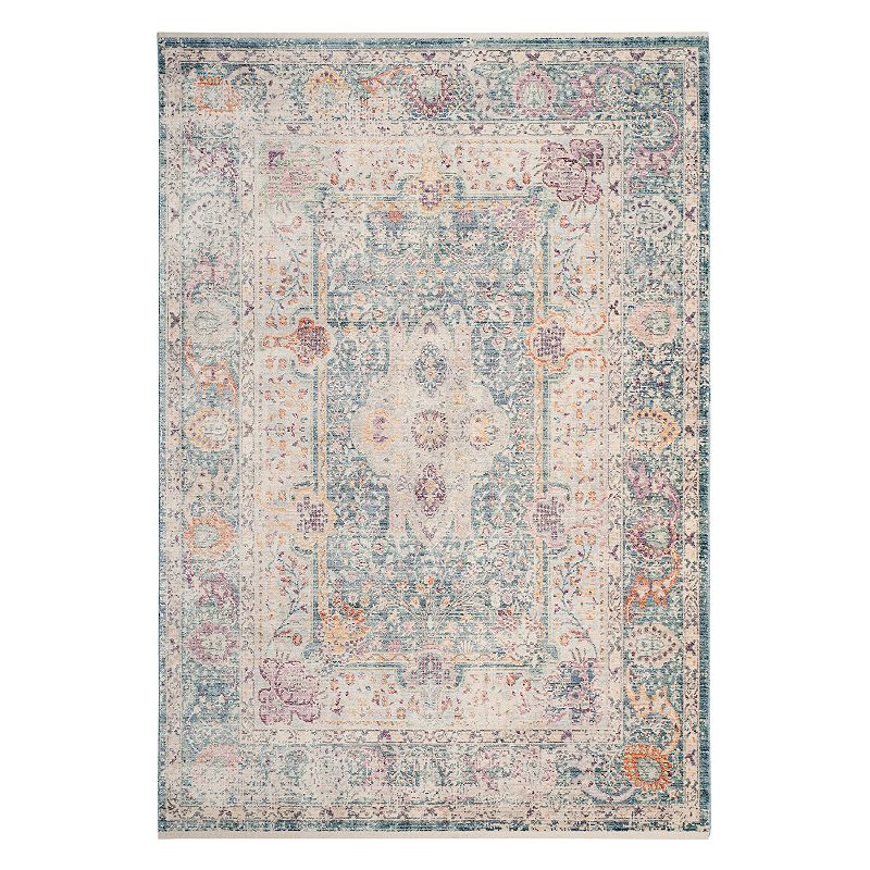 Safavieh Illusion Layla Framed Floral Rug