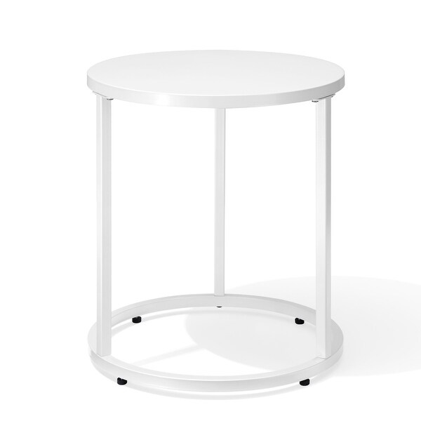 Pellebant Round Steel Side Table End Table