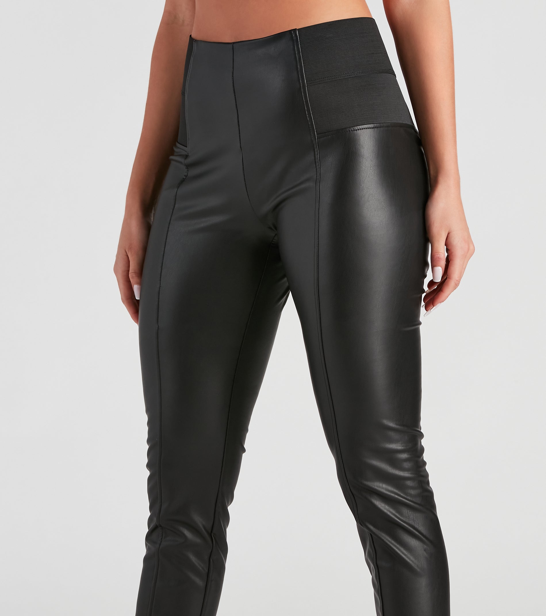 Trendsetter Faux Leather Leggings