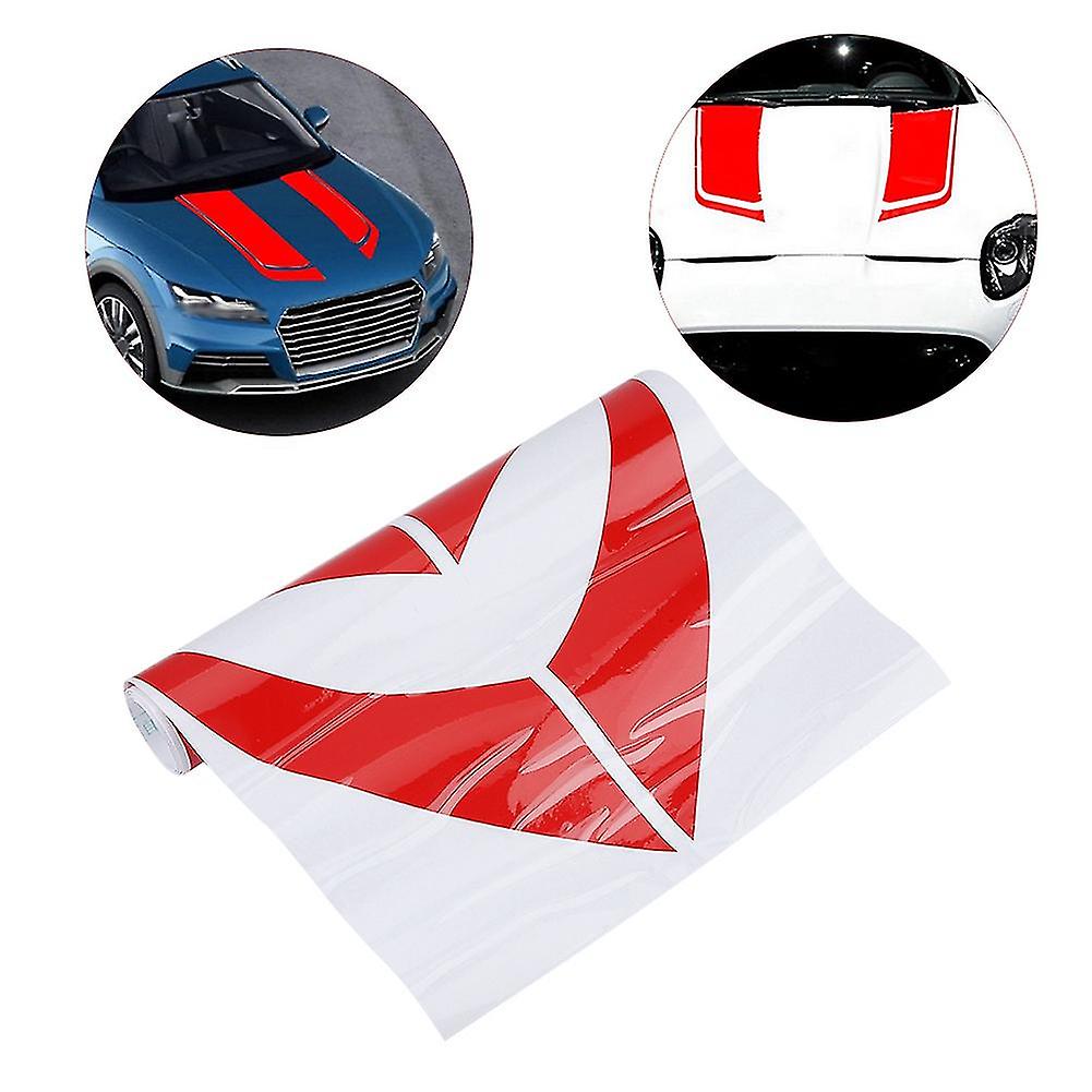 Universal Automobile Sticker Car Engine Hood Stripe Graphic Pasters Decals Decoration