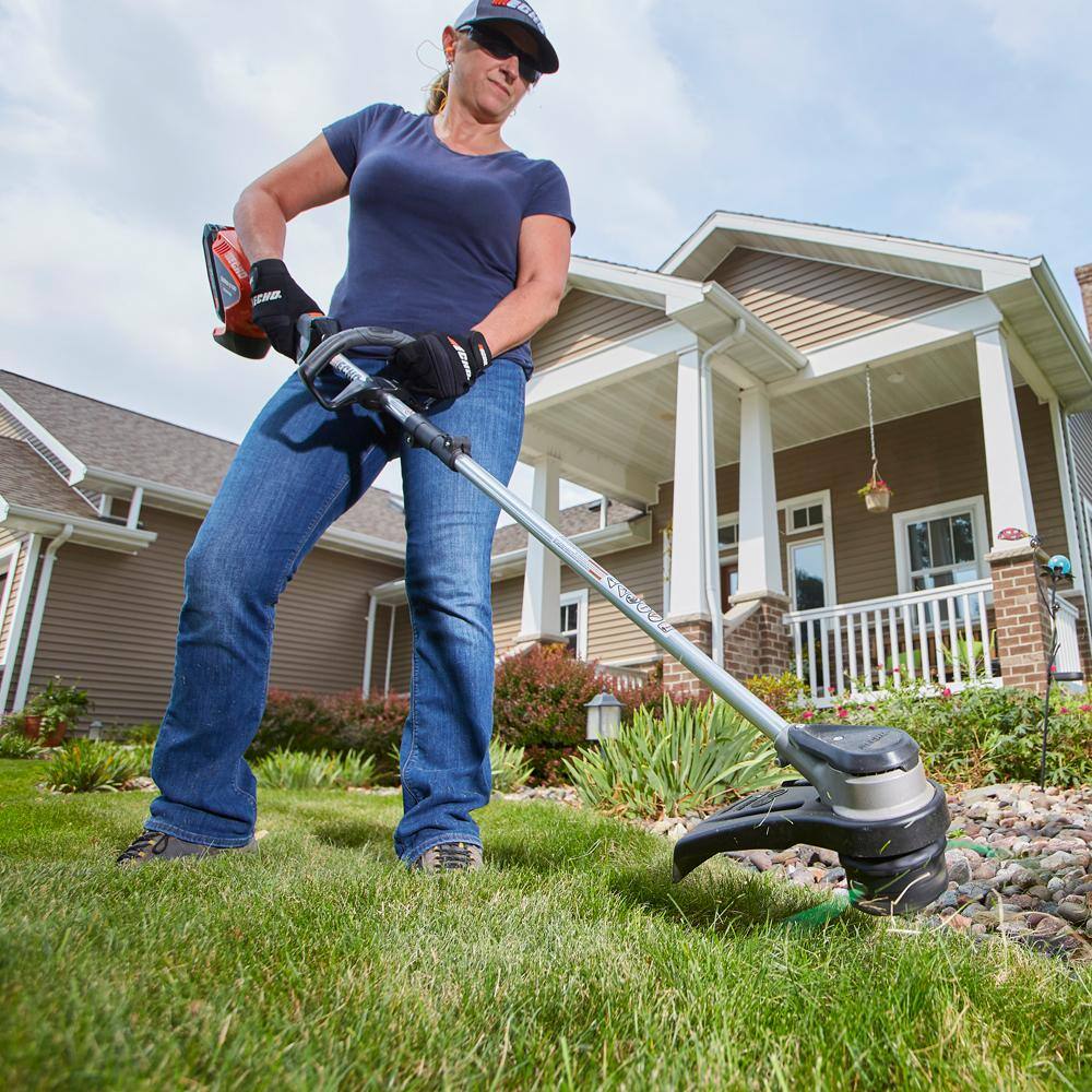 ECHO eFORCE 56V 16 in. Brushless Cordless Battery String Trimmer with 2.5Ah Battery and Charger DSRM-2100C1