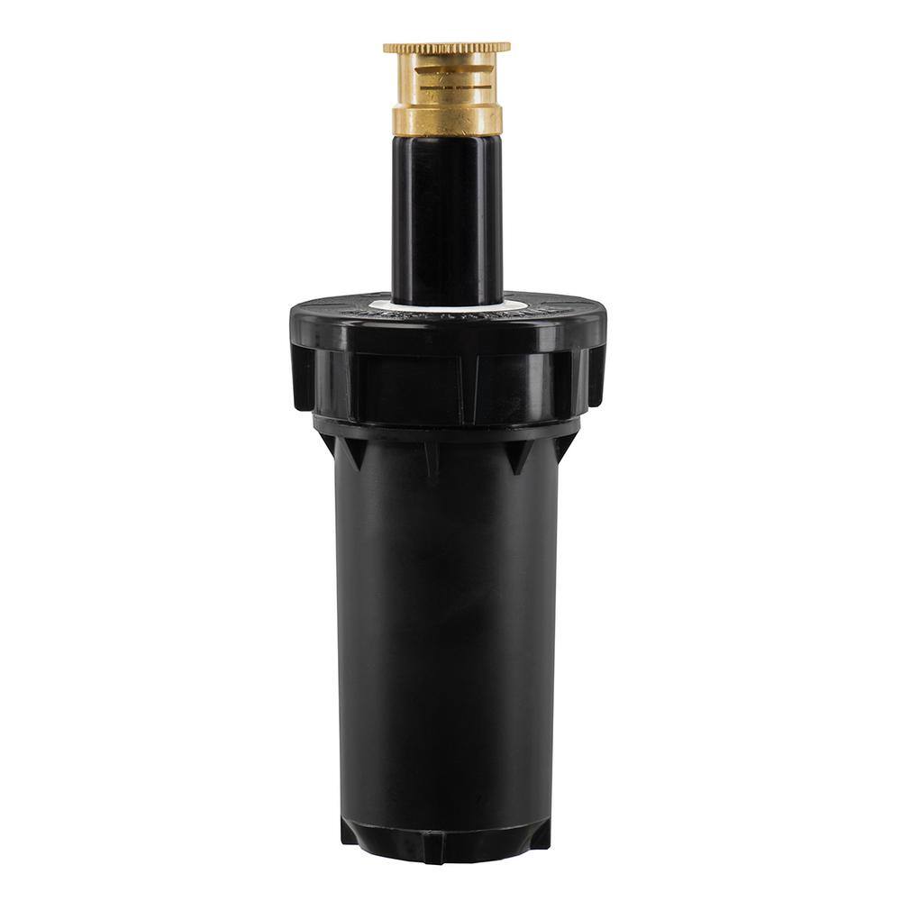 Orbit 2 in. Professional Pop-Up Spray Head Sprinkler with Brass Quarter Pattern Twin Spray Nozzle 54524