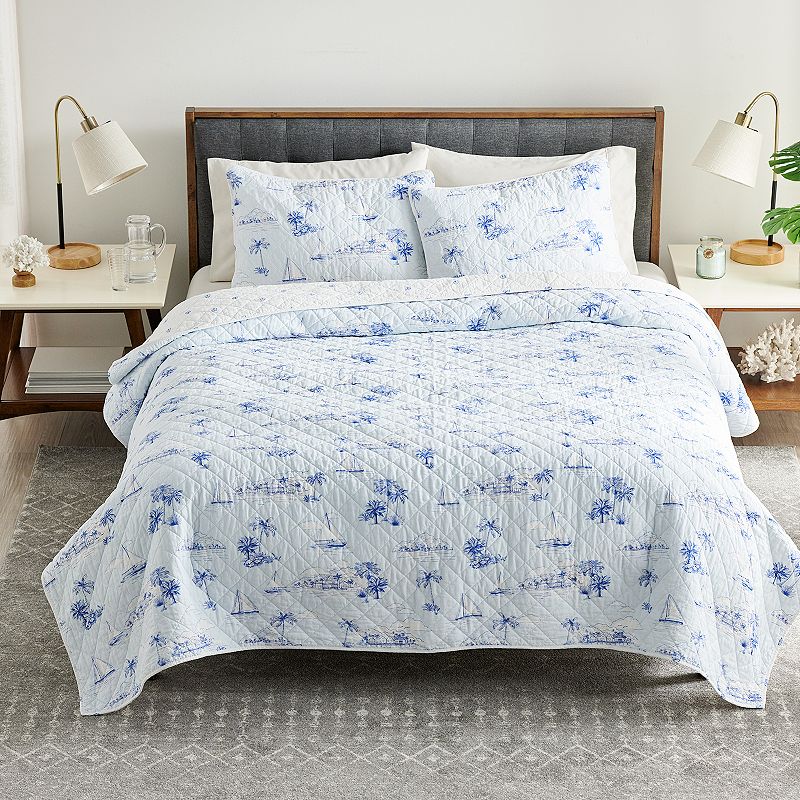 Sonoma Goods For Life Sonoma Southern Traditions Quilt Set with Shams