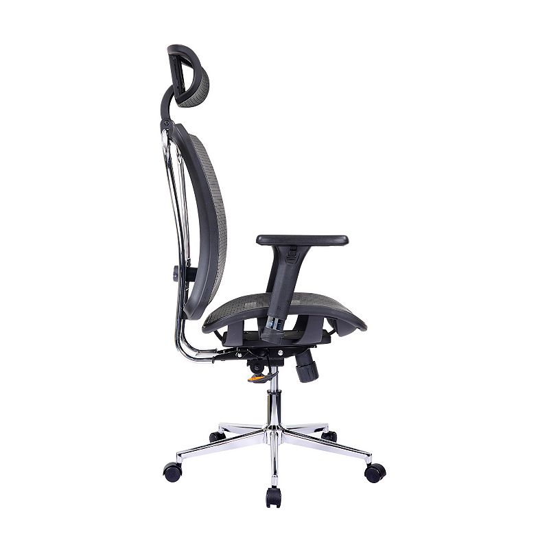 Techni Mobili High-Back Executive Black Mesh Office Chair