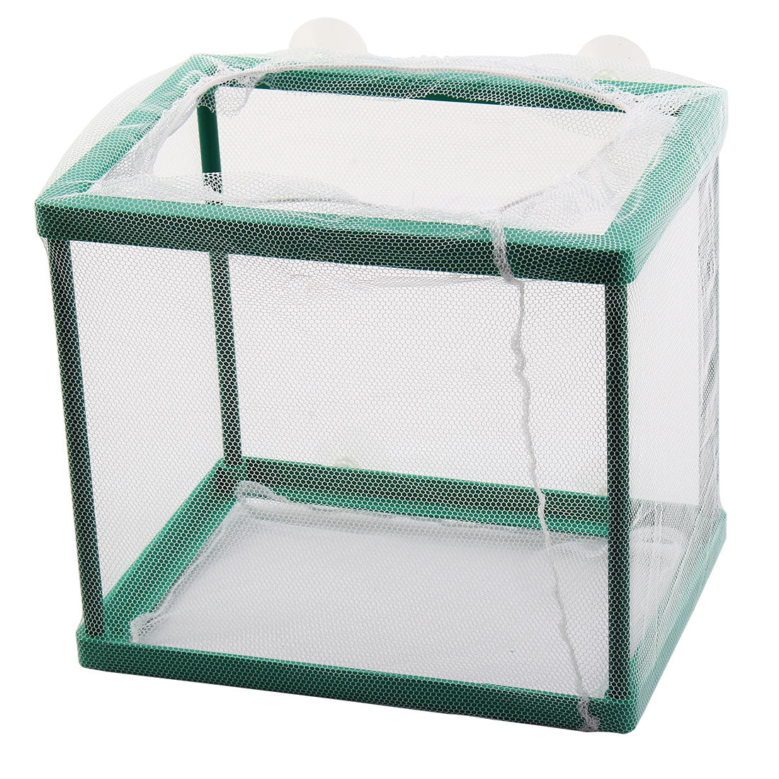 Unique Bargains Fish Soft Polyester Net Plastic Frame Breeder Hatchery