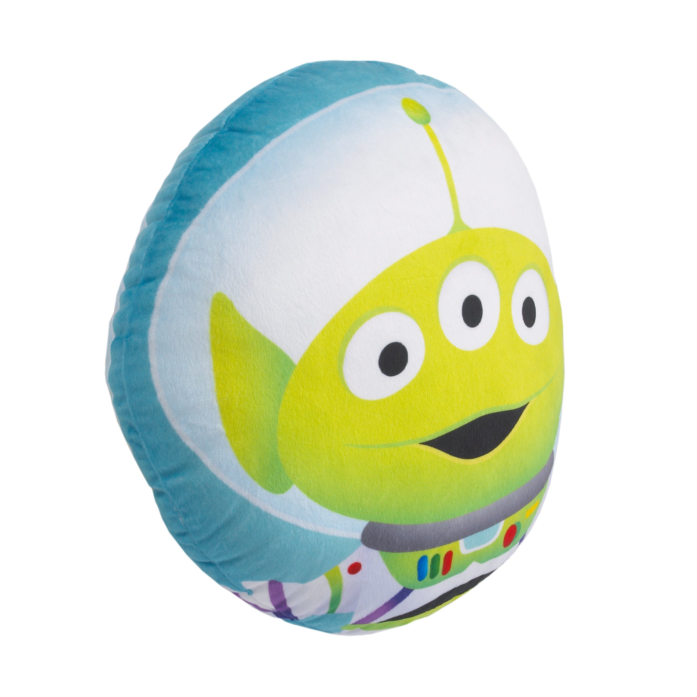 Disney Toy Story 4 Alien Round Decorative Shaped Pillow, Green, Toddler Pillow