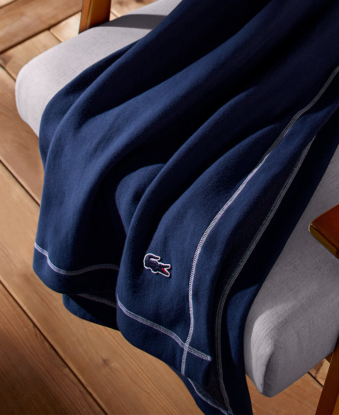 Lacoste Home Fresh Fleece Throw， 50