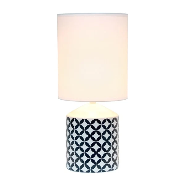 Simple Designs Fresh Prints Table Lamp